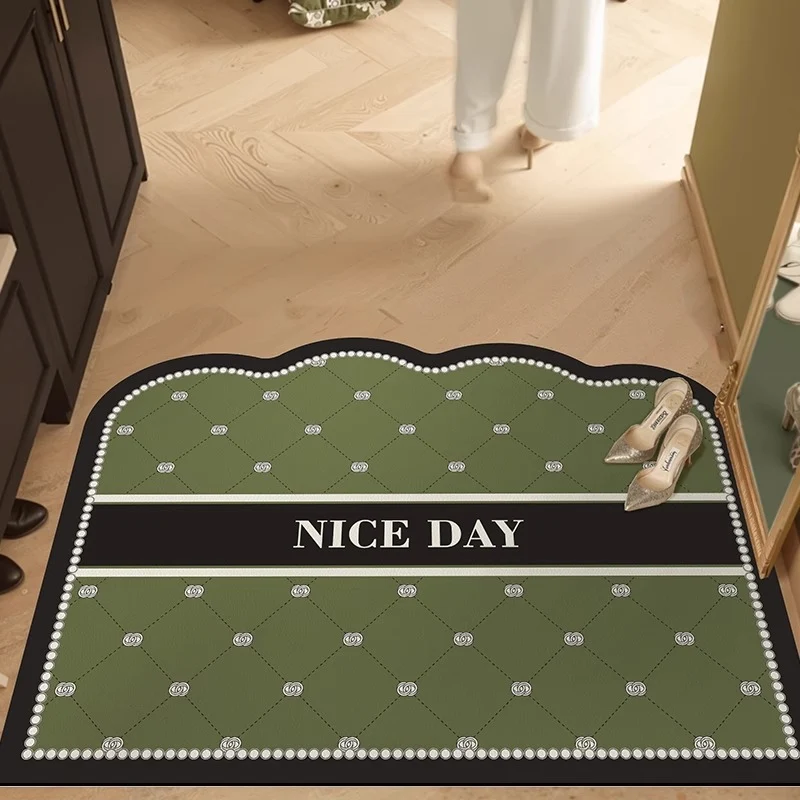 Elegante Botanische Design Komfortmatte