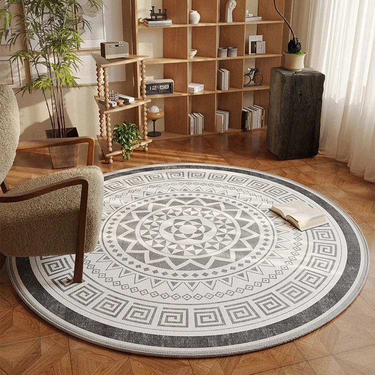 Modern geometrisches Muster Bereichsteppich für Zuhause