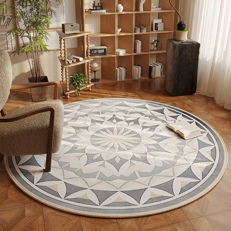 Modern geometrisches Muster Bereichsteppich für Zuhause
