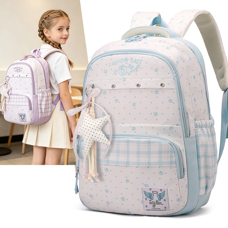 Dekorative Blumenmuster Rucksack Karnz