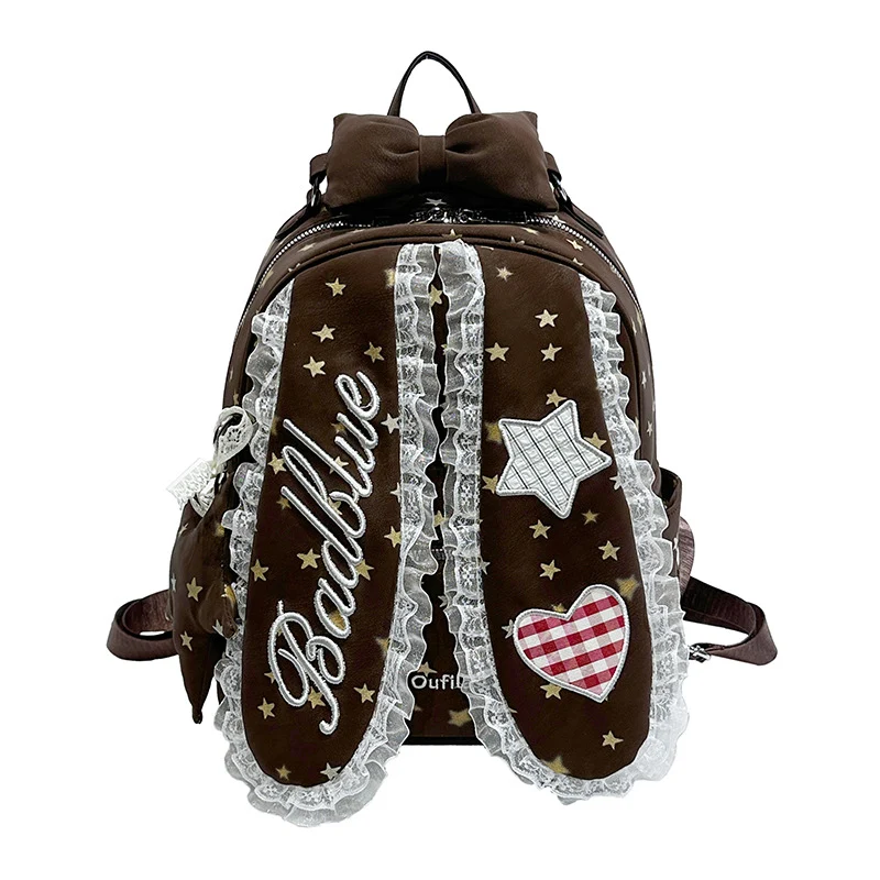 Dekorativer Mini-Rucksack mit Bunny-Ohren Karnz