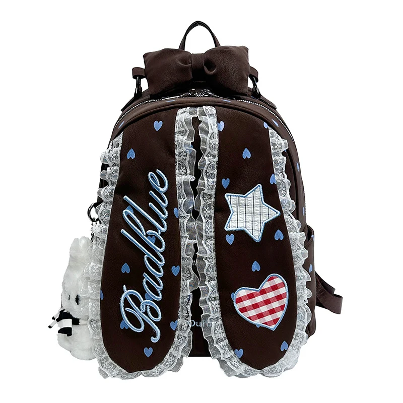 Dekorativer Mini-Rucksack mit Bunny-Ohren Karnz