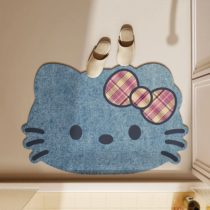 Hello Kitty Themen Plüsch Badmatte