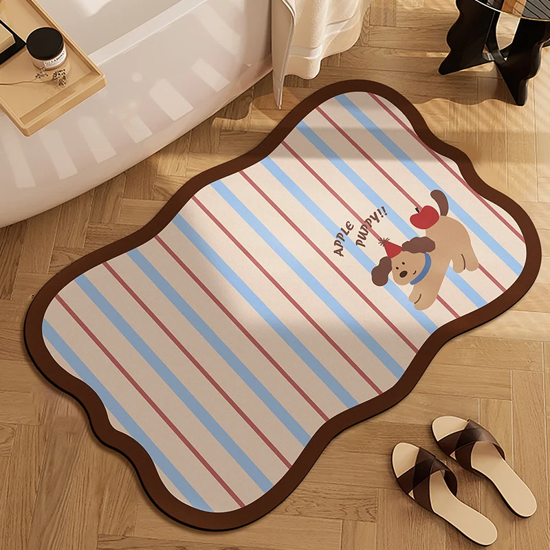Badezimmermatte für Heim Badezimmer Boden Dekor