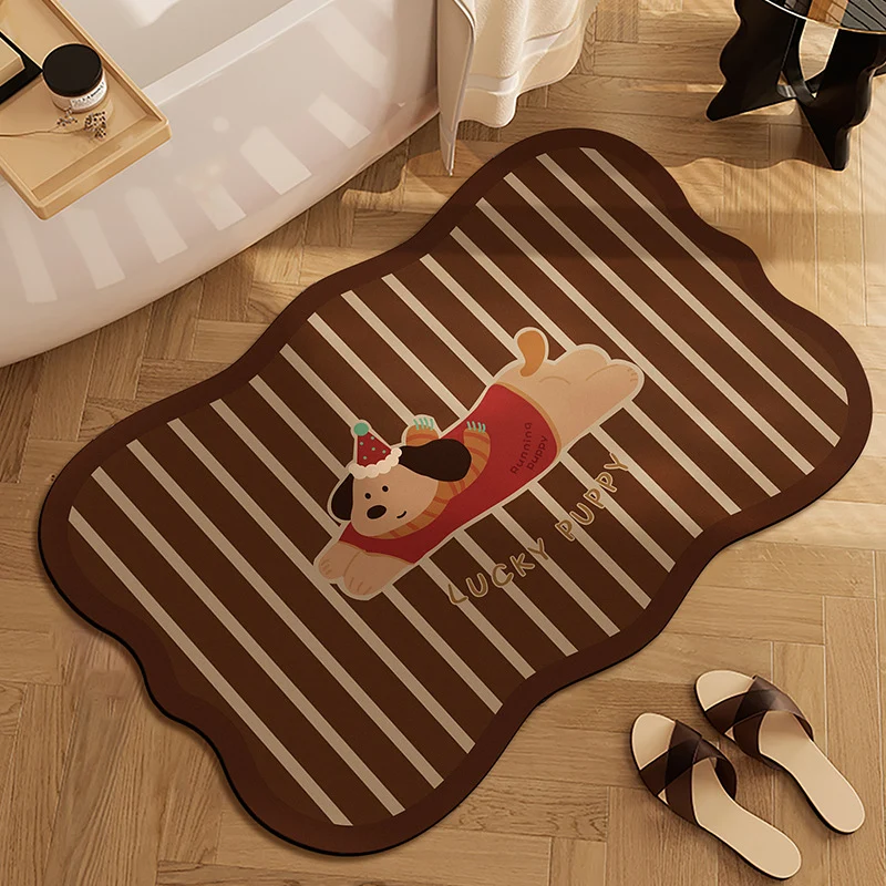Badezimmermatte für Heim Badezimmer Boden Dekor