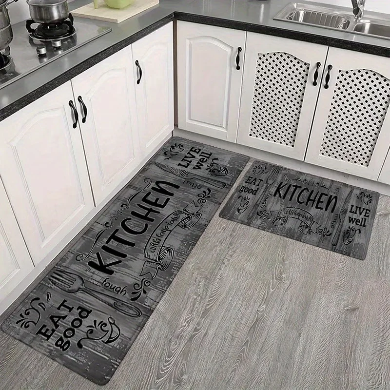 Stylische Küchenmatte Set
