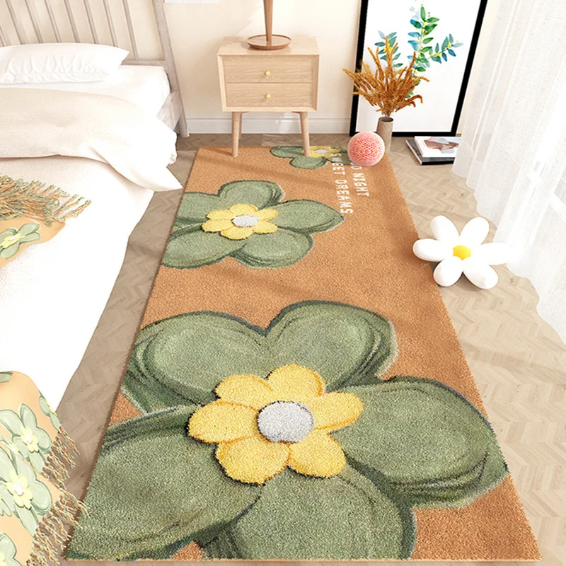 Florales Muster Dekorativer Teppich