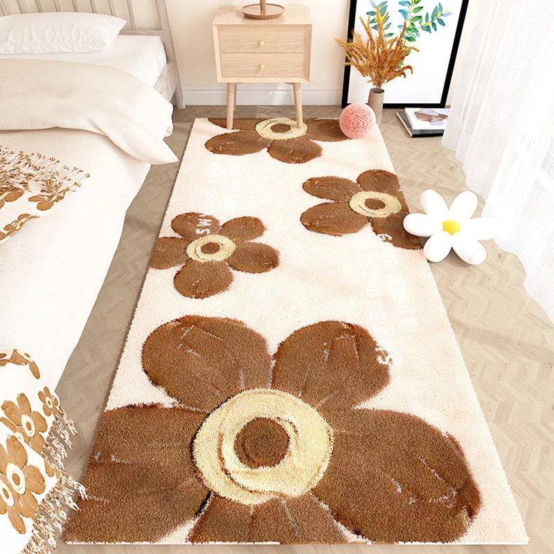 Florales Muster Dekorativer Teppich