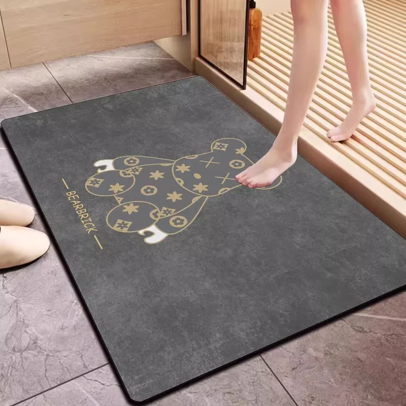 Badteppich für Badezimmerboden Dekor