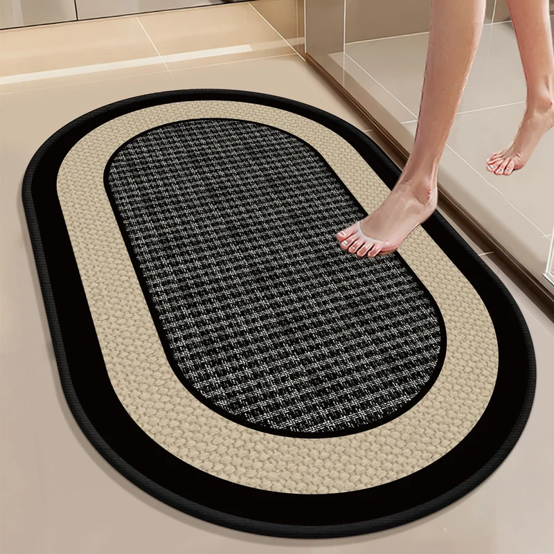 Stylische abstrakte Design-Badematte
