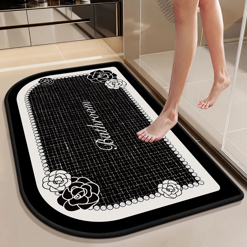 Stylische abstrakte Design-Badematte