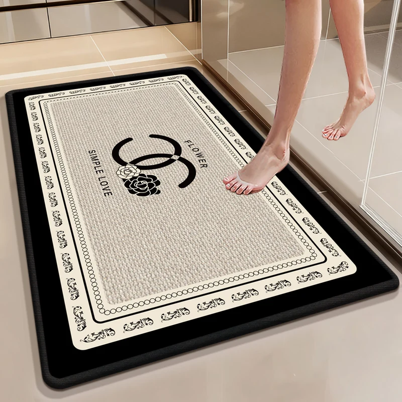 Stylische abstrakte Design-Badematte