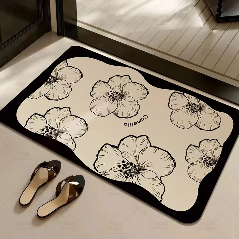 Dekorative Floral Welcome Mat