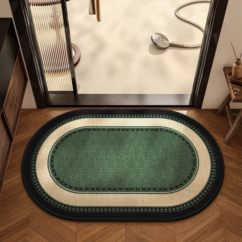 Elegante strukturierte Badematte