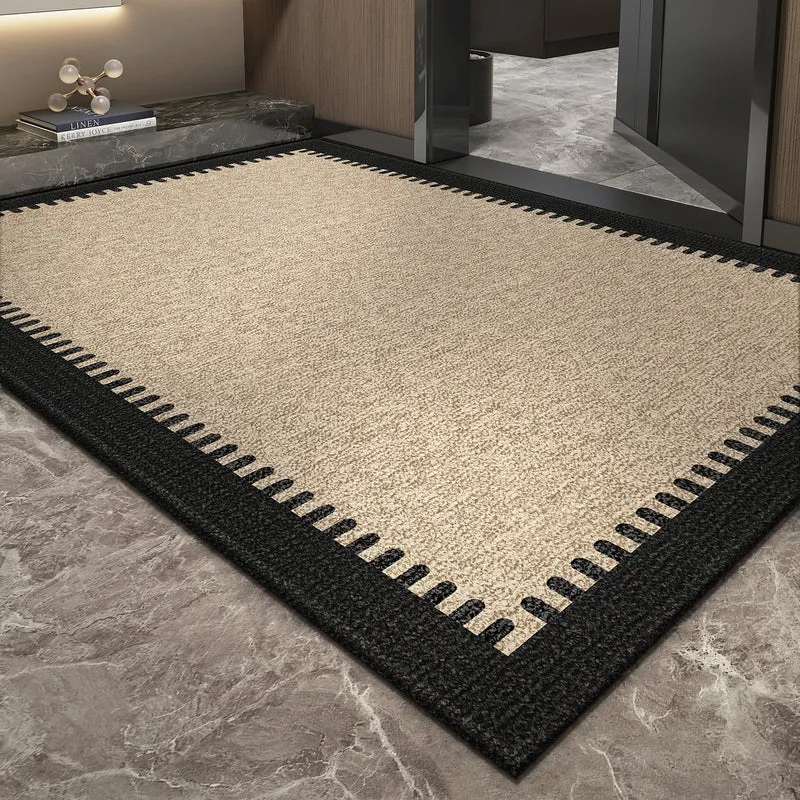 Eleganter texturierter Teppich