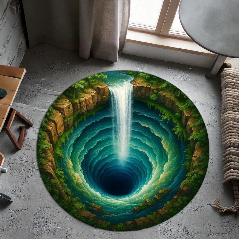 3D-gedruckter Bären-Themen-Teppich