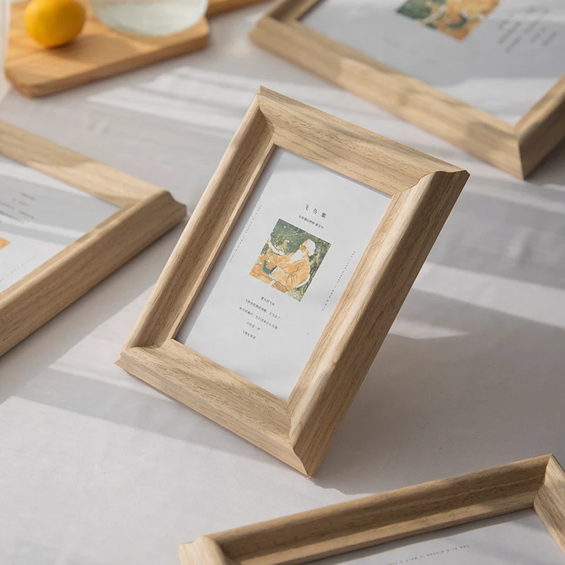 Holz Artwork Display Rahmen für Wohnkultur