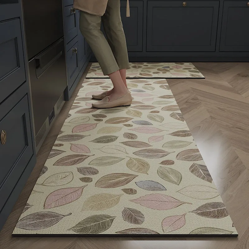 Florales Design Küchen Komfortmatte