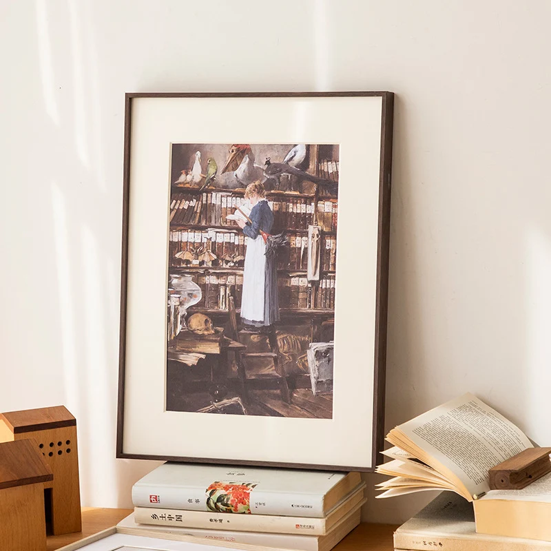 Vintage Illustration Gerahmte Kunst