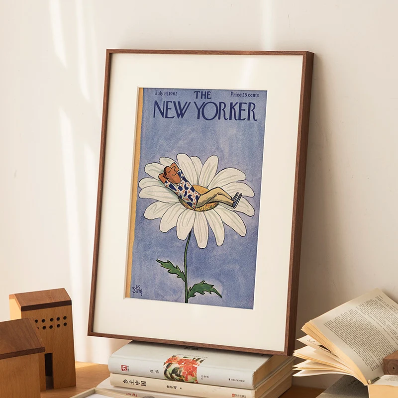 Vintage Illustration Gerahmte Kunst