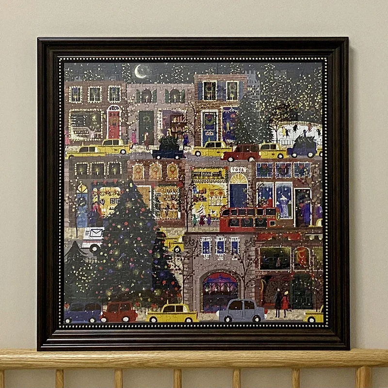 Künstlerischer Puzzle Kunstrahmen für die Heimdekoration