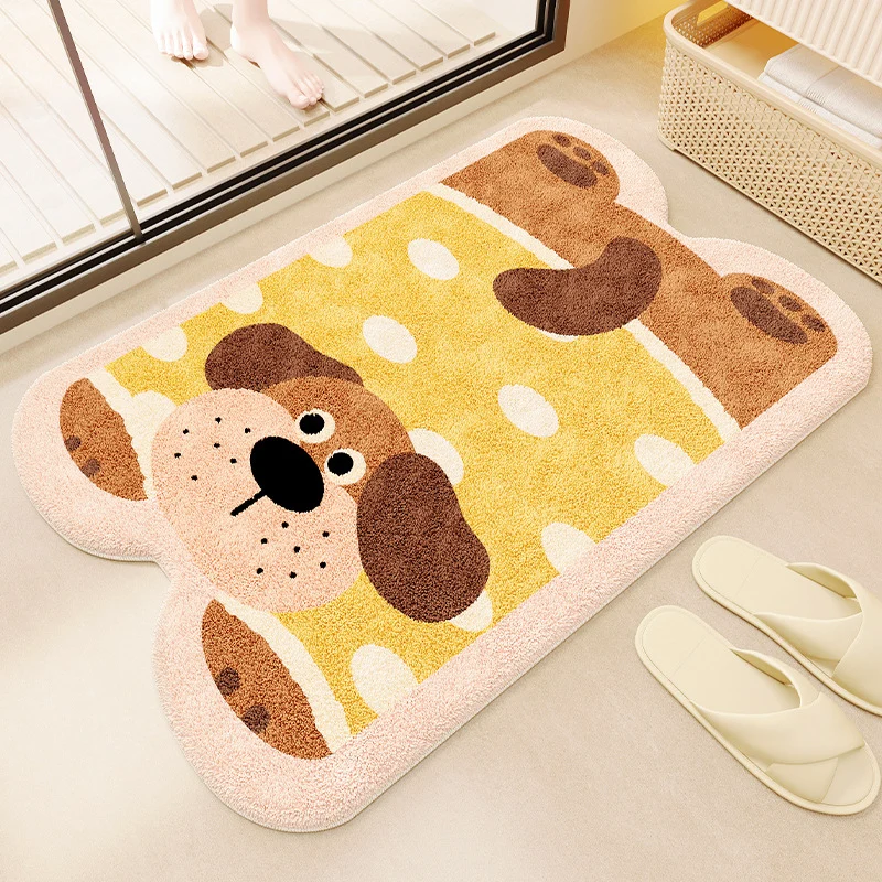 Panda-Themen Plüsch-Badematte für das Badezimmer