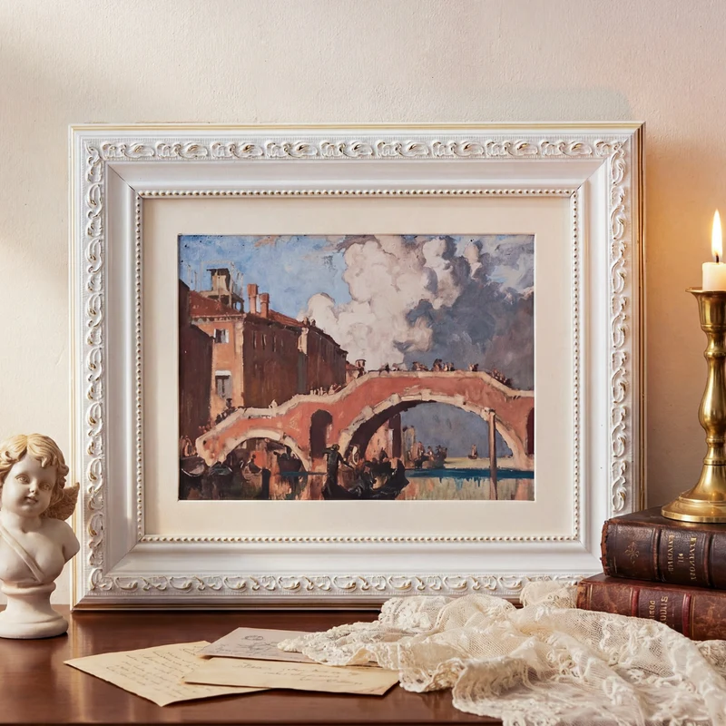Gerahmter Kunstdruck für die Wanddekoration zu Hause
