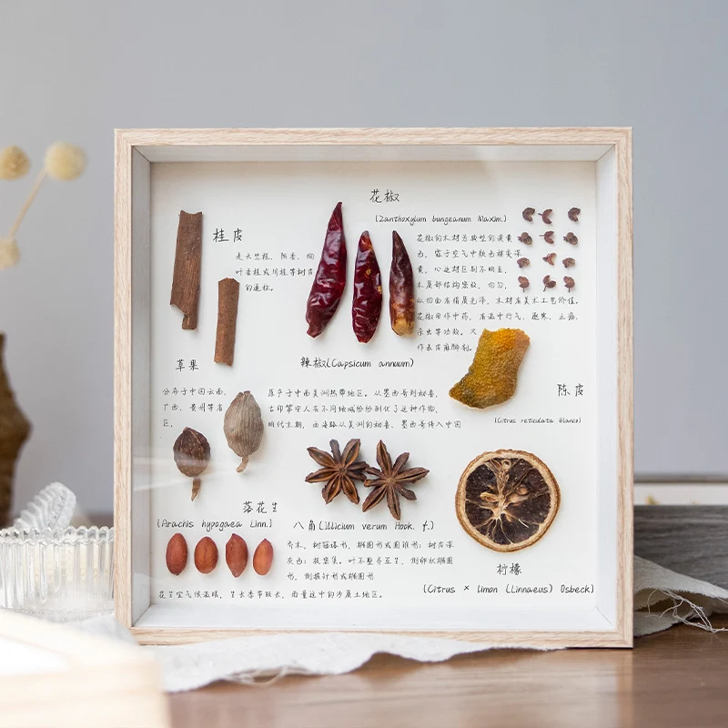 Floral Shadow Box Display Frame für Wohnkultur