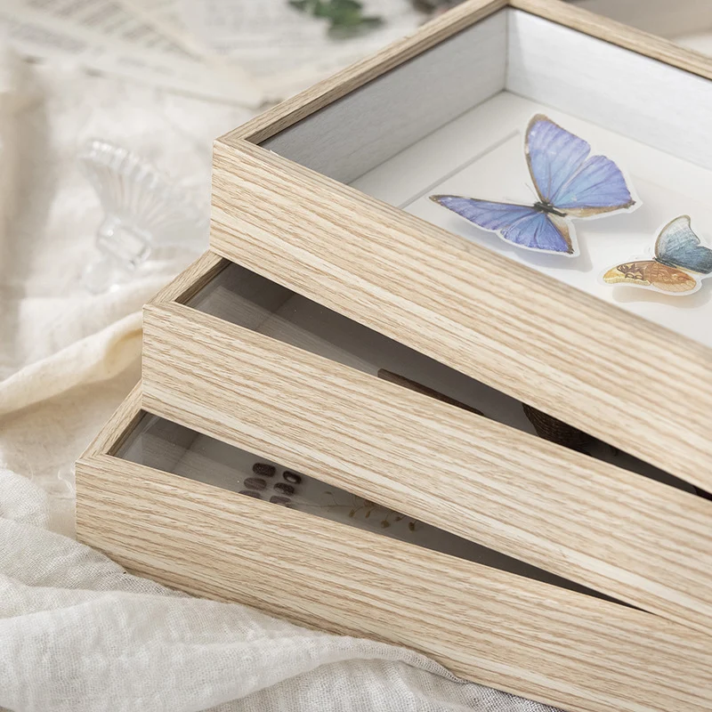 Floral Shadow Box Display Frame für Wohnkultur