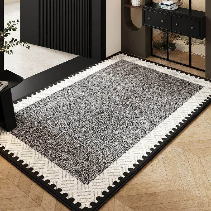 Moderner geometrischer Teppich für die Heimdekoration