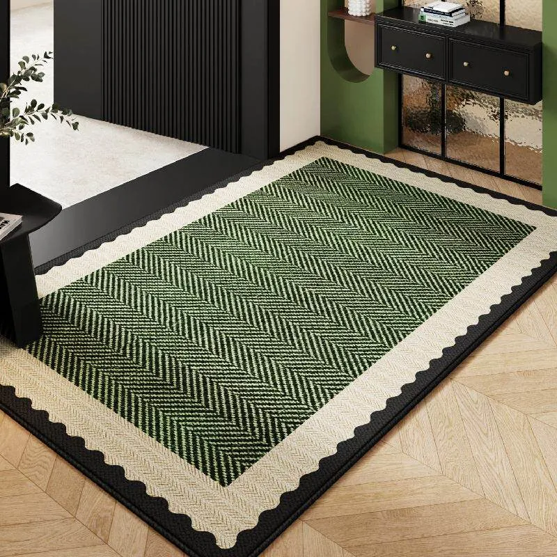 Moderner geometrischer Teppich für die Heimdekoration