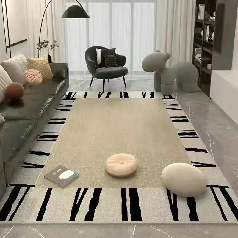 Moderner abstrakter Teppich für die Innenausstellung