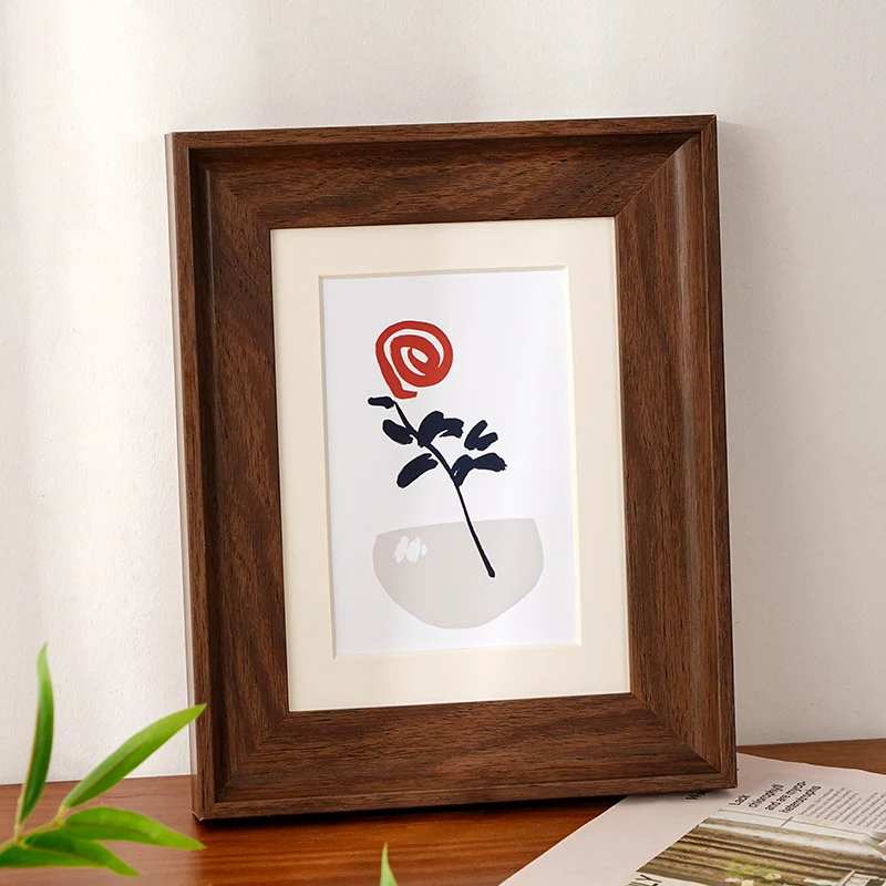 Künstlerischer gerahmter Blumenprint zur Heimdekoration