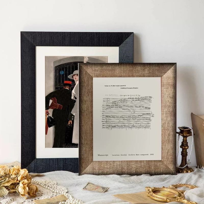 Künstlerischer gerahmter Kaffee-Wandkunstdisplay für das Zuhause