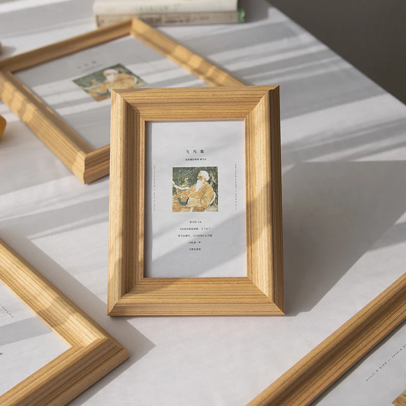 Rustikale Holzrahmen für Wanddekoration