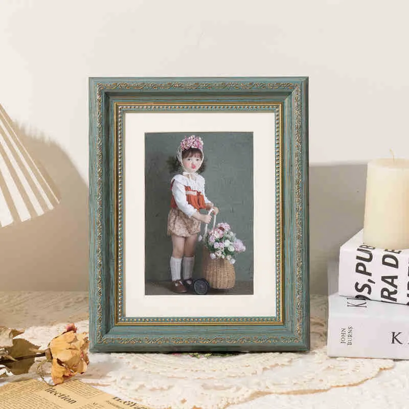 Eleganter Floral Artwork Displayrahmen
