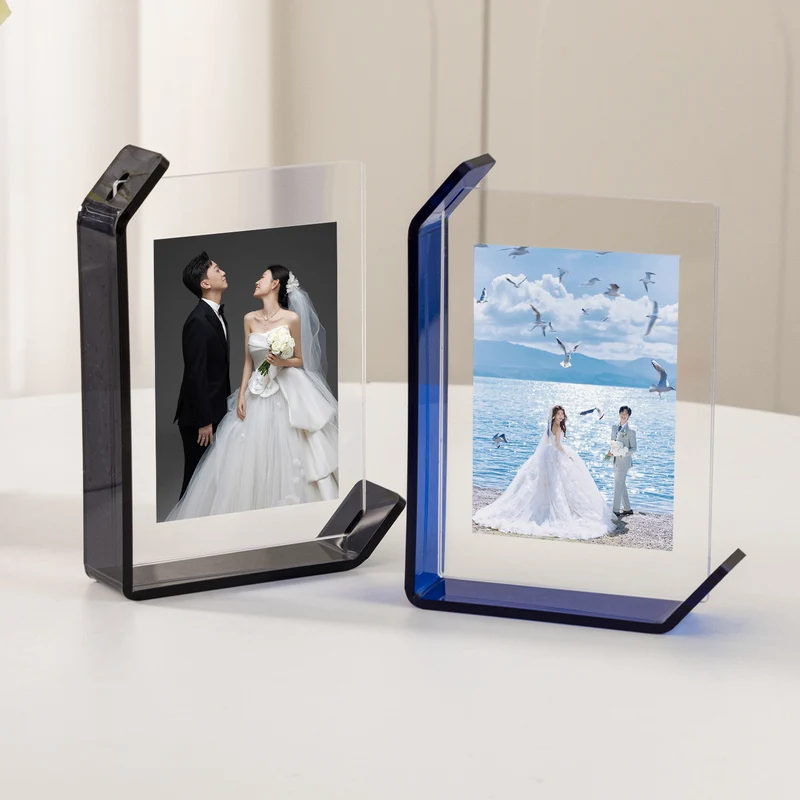 Künstlerischer Acryl-Fotoanzeigerahmen für Zuhause