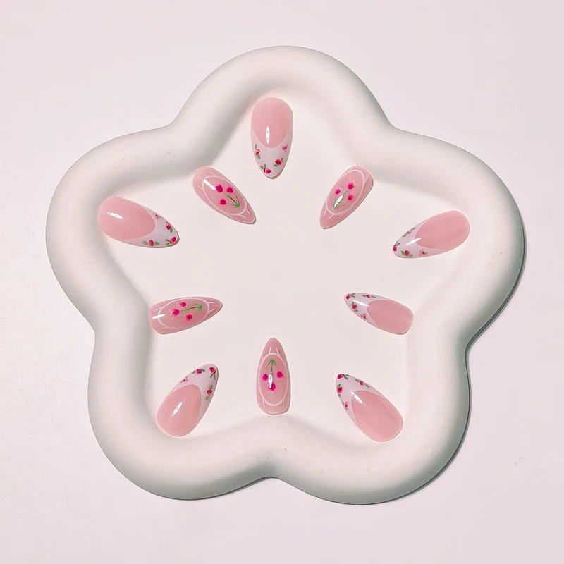 Floral Art Gel Nägel