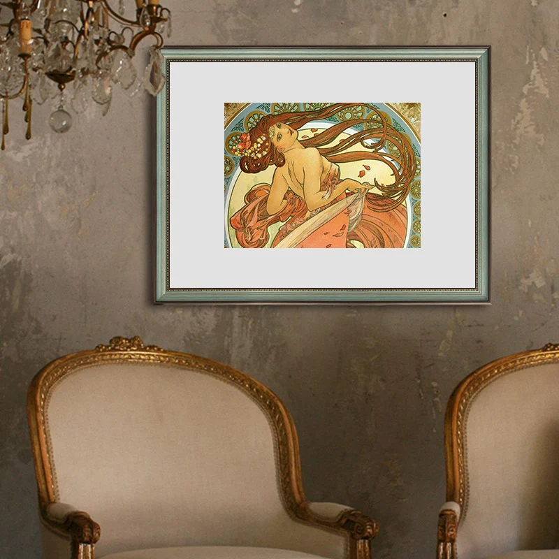 Elegante dekorative Fischkunstwerkrahmen