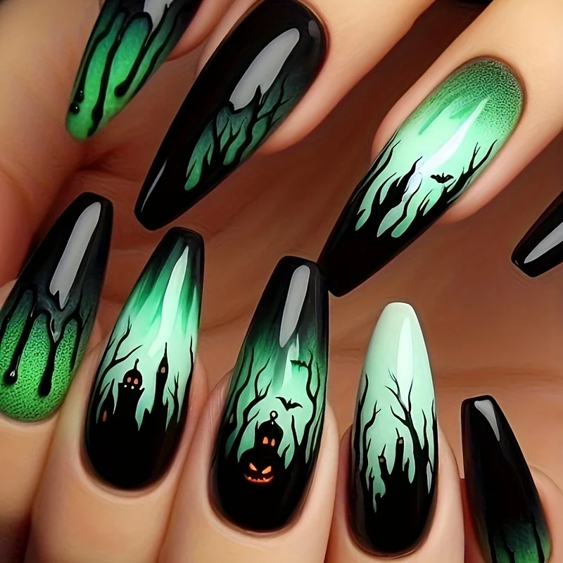 Spooky Forest Nagel Kunst Set