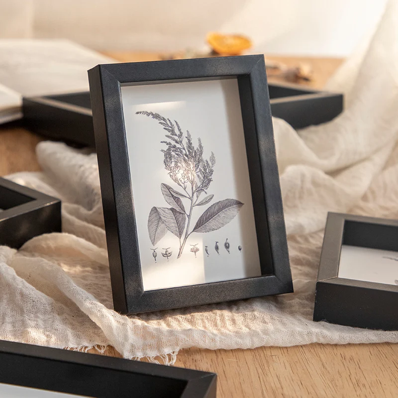 Dekorativer Holzrahmen für die Home-Display