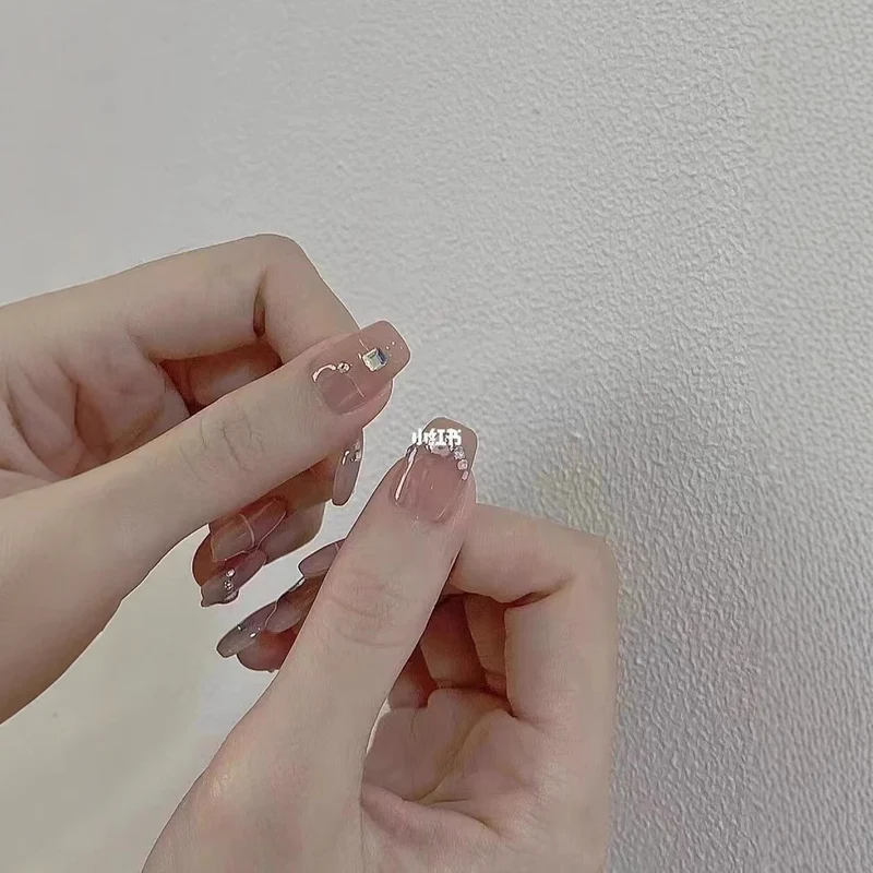 Strassverziertes Nagelkunst-Set