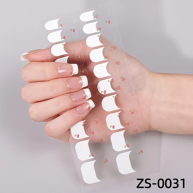 Glitzernde Glitter Nagelsticker