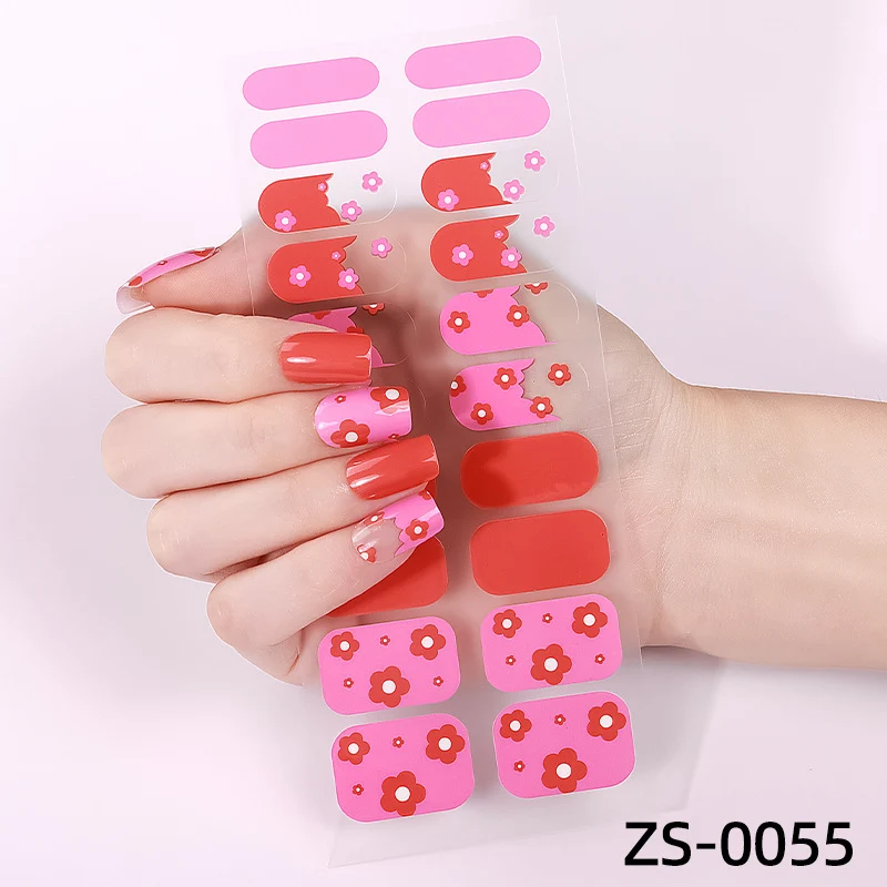 Glitzernde Glitter Nagelsticker