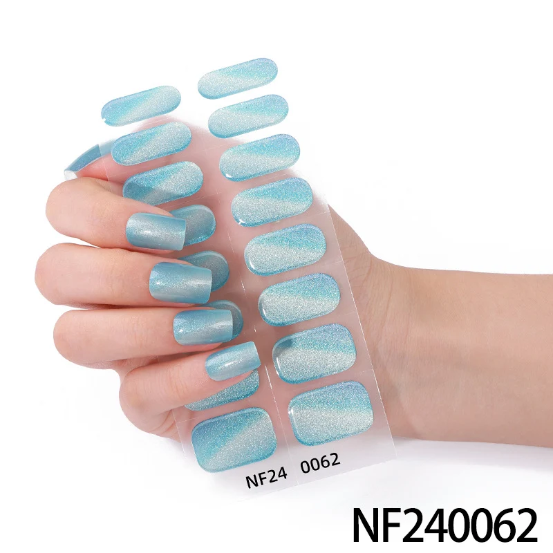 Glänzende Glossy Nail Wraps