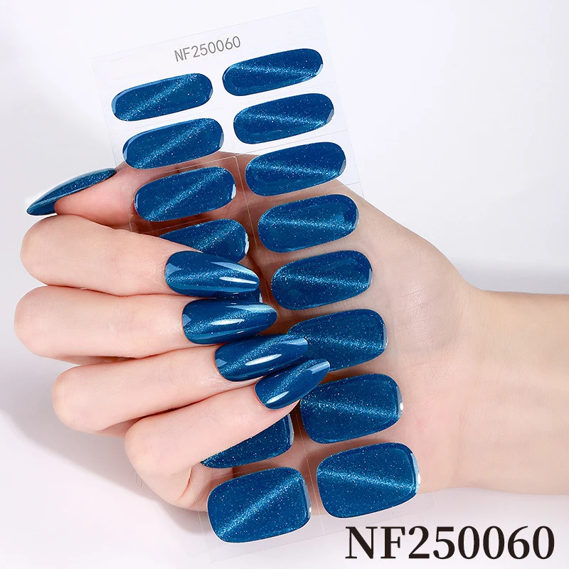 Glänzende Glossy Nail Wraps