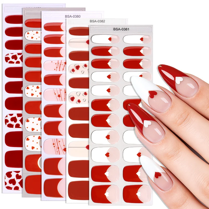 Funkelnde Geschenke-Themen Nagelkunst-Wickel