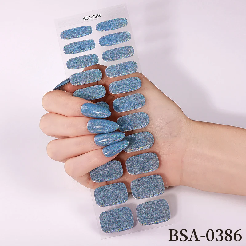 Funkelnde Geschenke-Themen Nagelkunst-Wickel