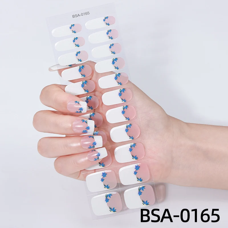 Strass-besetzte Nagelwickel