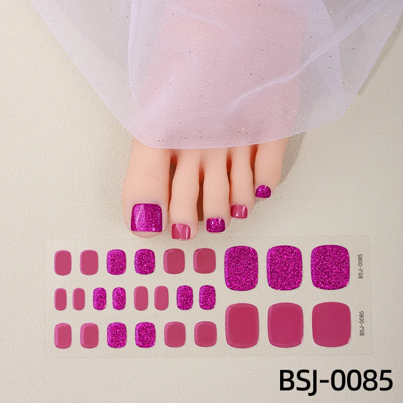 Elegante Fußnagelaufkleber